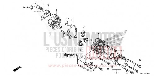 REDUCTION GEAR VFR1200FDF de 2015
